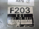 ENGINE COMPUTER MAZDA 626 1988 1989 F203 18 881L PCM ECM ECU OEM