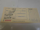 ENGINE COMPUTER DODGE DYNASTY 1993 4686629 3.0L PCM ECM ECU SMEC OEM