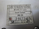 AMP AMPLIFIER MERCEDES BENZ 300E 1991 1992 1993 1248201089 OEM