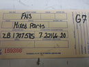AIR SMOG INJECTION PUMP BMW 740i 1999 2000 2001 1 707 585 OEM