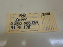 ENGINE COMPUTER SAAB 9000 1987 1988 9391178 0280000500 PCM ECM ECU OEM