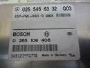 ABS Control Module for 1999, 2000, 2001, 2002, 2003 Mercedes-Benz E-Class â€“ 025 545 63 32