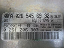 ENGINE COMPUTER MERCEDES BENZ W220 S-CLASS S500 2000 0265456932 VIN CLEARED OEM