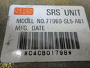 Airbag Control Module for 1992, 1993, 1994 Acura Vigor â€“ 77960-SL5-A81