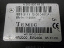 COMMUNICATION CONTROL MODULE MERCEDES BENZ W209 CLK320 2003 2004 2038206826 OEM