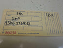 ENGINE COMPUTER DODGE COLT 1985 MD109385 E2T54681 ECM ECU PCM OEM