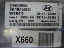 ENGINE COMPUTER HYUNDAI SONATA 2011 39111-2G660 39101-2G660 AT PCM ECM ECU OEM
