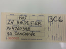 AMP AMPLIFIER CHRYSLER CONCORDE 1993 1994 1995 1996 04760398 OEM