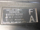 EMISSION CONTROL MODULE TOYOTA TERCEL 1987 1988 1989 89550-16200 OEM