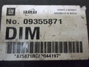 BODY CONTROL MODULE CADILLAC SEVILLE 1999 09355871 BCM OEM