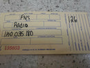 OEM Radio Volkswagen Golf 2006 2007 2008 2009 1K0035180C Am Fm Cd 1K0035180C