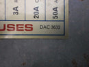 FUSE PANEL JAGUAR XJS 1987 DAC 3632 OEM