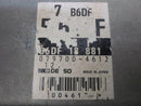 ENGINE COMPUTER MAZDA MX-3 1994 1995 B6DF18881 079700-4612 PCM ECM ECU OEM