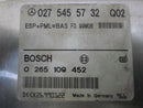 ABS Control Module Mercedes-Benz W210 E-Class E430 1999 2000 0275455732