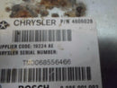 Airbag Control Module Chrysler Cirrus 1995 1996 4606028