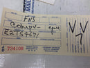 ENGINE COMPUTER DODGE COLT 1987 1988 1989 MD107601 E2T54671 PCM ECM ECU OEM