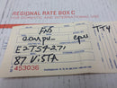 ENGINE COMPUTER DODGE COLT VISTA 1985 MD087287 E2T54271 PCM ECM ECU OEM
