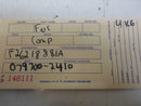 ENGINE COMPUTER FORD PROBE 1989 F262 18 881A ECM ECU PCM OEM