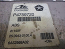 ABS Control Module Chrysler Concorde 1995 1996 1997 4759720