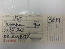 ENGINE COMPUTER DODGE DYNASTY 1988 5233262 3.0L PCM ECM ECU OEM