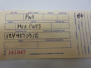 EMERGENCY PARKING BRAKE RELEASE HANDLE MERCEDES BENZ E-CLASS 1991 1244270312 OEM