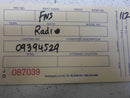 COMMUNICATION CONTROL MODULE OLDSMOBILE AURORA 2001 09394529 OEM