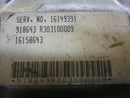ABS Control Module Buick Skylark 1991 16149391