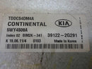 ENGINE COMPUTER KIA FORTE 2011 2012 39122-2G291 2.4L AT PCM ECU ECM OEM