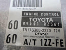 ENGINE COMPUTER PROGRAMMED PLUG&PLAY TOYOTA COROLLA 1998 89661-02361 AT PCM OEM