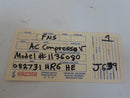 AC A/C COMPRESSOR CHEVROLET ASTRO 1994 1136080 4.3L OEM