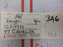 ABS Control Module Chevrolet Cavalier 1996 1997 1998 1999 16219939