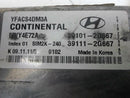 ENGINE COMPUTER HYUNDAI SONATA 2011 2012 2013 2014 39111-2G667 ECM PCM OEM