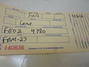 ENGINE COMPUTER MAZDA 626 1983 1984 1985 FBM-27 ECU ECM PCM OEM