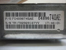 Transmission Control Module TCM TCU Dodge Stratus 2000 04896740Ae
