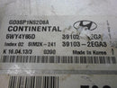 ENGINE COMPUTER HYUNDAI ELANTRA 2013 39103-2EGA3 39102-2EGA3 1.8L AT PCM ECM OEM