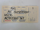 AC A/C COMPRESSOR CHRYSLER PT CRUISER 2005 2006 2007 2008 2009 05058031AB OEM