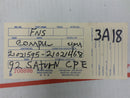 ENGINE COMPUTER PLUG&PLAY SATURN S SERIES 1992 21021468 PCM ECM ECU OEM