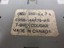 Seat Belt Control Module Mercury Cougar 1991 1992 1993 1994 E9Sb-14A679-Ab