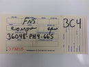 ENGINE COMPUTER HONDA ACCORD 1986 1987 36048-PH4-665 PCM ECM ECU OEM