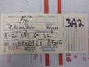 ENGINE COMPUTER MERCEDES BENZ W220 S-CLASS S500 2002 0265456932 VIN CLEARED OEM