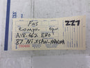 ENGINE COMPUTER NISSAN MAXIMA 1987 A18-662 E80 PCM ECM ECU OEM