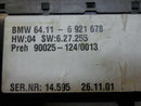 CLIMATE CONTROL BMW 745i 2002 2003 2004 2005 64116921678 OEM