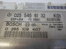 ABS Control Module Mercedes-Benz W202 CLK-Class CLK430 1999 2000 0255456132