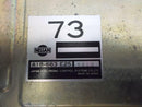 ENGINE COMPUTER NISSAN MAXIMA 1987 A18-663 E25 AT ECM ECU PCM OEM