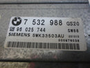 Transmission Control Module TCM TCU BMW X3 2004 2005 2006 7532988 2.5L