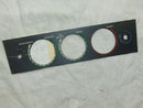 CLIMATE CONTROL DISPLAY FACE/TRIM MASERATI QUATTROPORTE THREE 3 III 1981 OEM