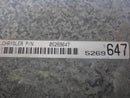 ENGINE COMPUTER DODGE NEON 1995 05269647 AT PCM ECM ECU OEM