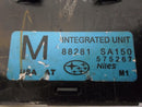 MULTIFUNCTION CONTROL MODULE SUBARU FORESTER 2007 2008 88281 SA150  AT OEM