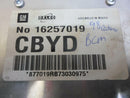 BODY CONTROL MODULE CADILLAC CATERA 1998 16257019 BCM OEM
