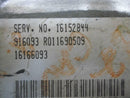ABS Control Module Chevrolet Cavalier 1992 16152844